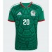 Mexiko Henry Martin #20 Domáci futbalový dres MS 2026 Krátky Rukáv